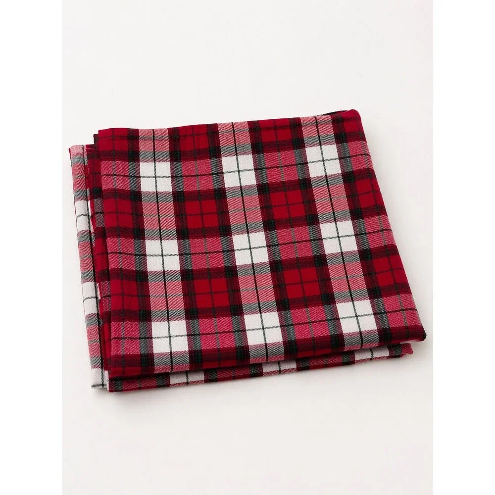 Sur La Table Plaid Tablecloth Square 70x70